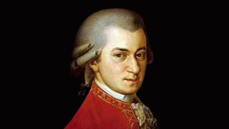 Retrato póstumo de Mozart, feito em 1819 - Crédito: Wikimedia Commons