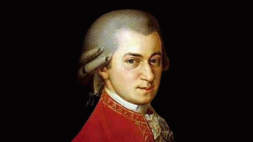 Retrato póstumo de Mozart, feito em 1819 - Crédito: Wikimedia Commons