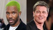 Frank Ocean (Foto: Taylor Hill/WireImage) e Brad Pitt (Foto: Stephane Cardinale - Corbis/Corbis via Getty Images)