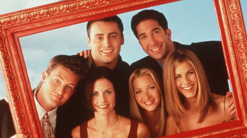 Matt LeBlanc, David Schwimmer, Jennifer Aniston, Lisa Kudrow, Courteney Cox e Matthew Perry estrelavam Friends (Foto: Getty Images / Handout)