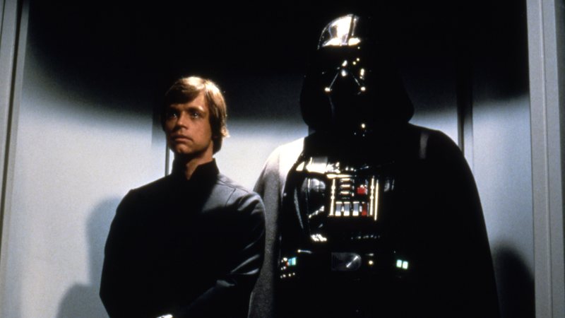 Luke Skywalker e Darth Vader, personagens de Star Wars (Foto: Sunset Boulevard/Corbis via Getty Images)