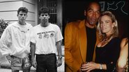 Erik e Lyle Menendes e O.J. Simpson e Nicole Brown (Fotos: Getty Images)