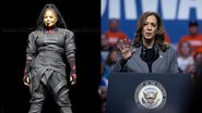 Janet Jackson (Foto: Bob Levey/Getty Images for AIDS Healthcare Foundation) e Kamala Harris (Foto: Scott Olson/Getty Images)