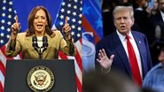 Kamala Harris (Foto: Drew Hallowell/Getty Images) e Donald Trump (Foto: Chip Somodevilla/Getty Images)