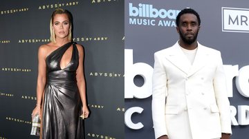 Khloé Kardashian (Foto: Vivien Killilea/Getty Images for Abyss By Abby) e Sean "Diddy" Combs (Foto: Bryan Steffy/WireImage)