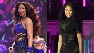 Megan Thee Stallion (Foto: Mike Coppola/Getty Images for MTV) e Nicki Minaj (Foto: Astrida Valigorsky/WireImage)