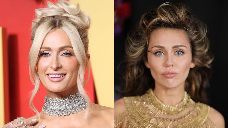 Paris Hilton (Foto: Taylor Hill/Getty Images) | Miley Cyrus (Foto: Neilson Barnard/Getty Images)