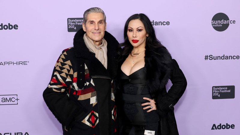 Perry Farrell e Etty Lau Farrell (Foto: Matt Winkelmeyer/Getty Images)