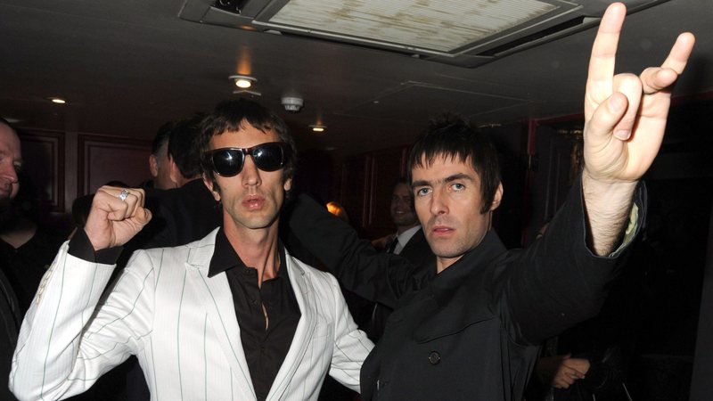 Richard Ashcroft e Liam Gallagher (Foto: Dave M. Benett/Getty Images)