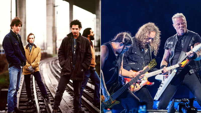 Soundgarden e Metallica (Imagem: Michael Tighe/Getty Images e Jim Bennett/Getty Images)