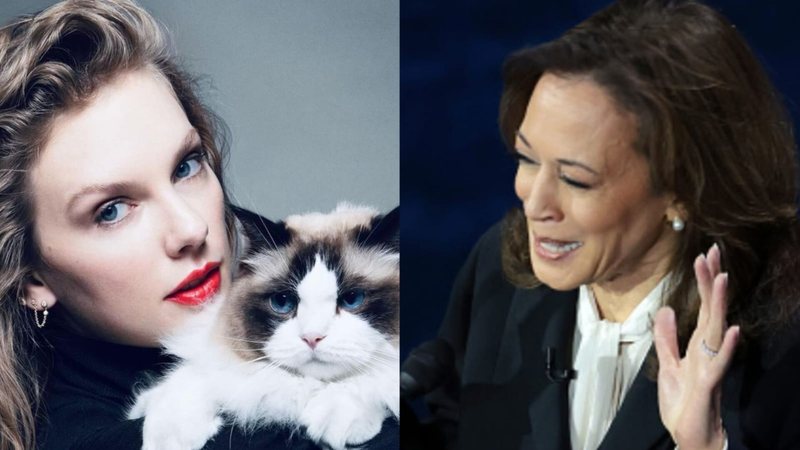 Taylor Swift e Kamala Harris (Fotos: @inezandvinoodh/Getty Images)