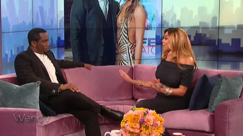 Sean 'Diddy' Combs no programa de Wendy Williams (Foto: Reprodução/YouTube)