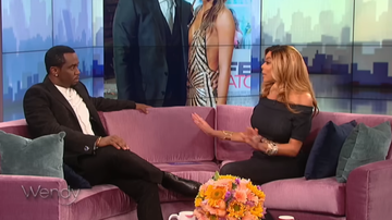 Sean 'Diddy' Combs no programa de Wendy Williams (Foto: Reprodução/YouTube)