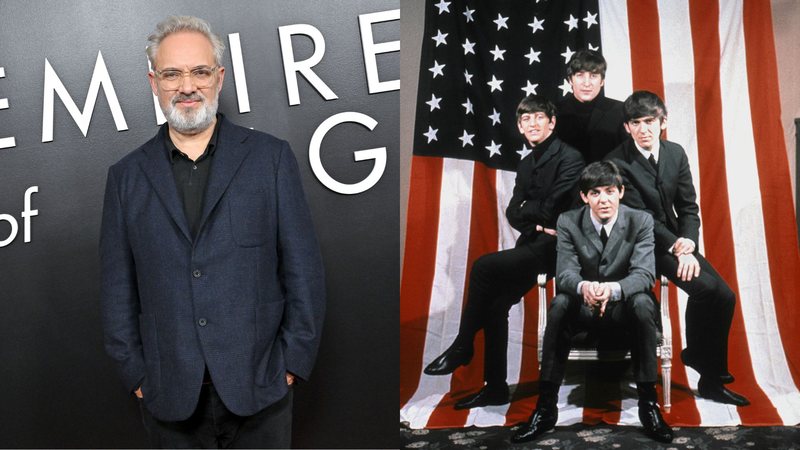 Sam Mendes (Foto: Axelle/Bauer-Griffin/FilmMagic) e Beatles (Foto: Michael Ochs Archives/Getty Images)