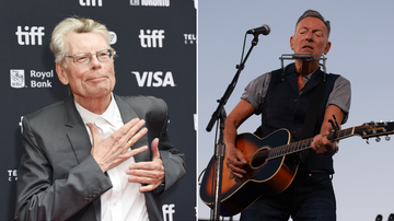 Stephen King e Bruce Springsteen (Foto: Olivia Wong/Getty Images e Joe Raedle/Getty Images)