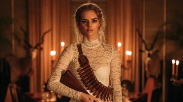 Samara Weaving como Grace Le Domas em Casamento Sangrento, de 2019 (Foto: Divulgação)