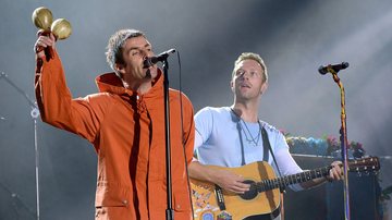 Liam Gallagher e Chris Martin (Foto: Kevin Mazur/One Love Manchester/Getty Images for One Love Manchester)