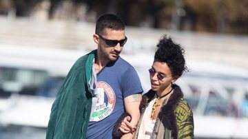 Shia LaBeouf e FKA Twigs (Foto: Melodie Jeng//GC Images)