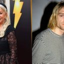 Helen Mirren (Foto: Leon Bennett/Getty Images) e Kurt Cobain (Foto: Vinnie Zuffante/Getty Images)