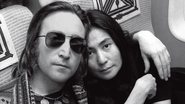 John Lennon e Yoko Ono (Foto: Reprodução/Twitter)