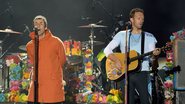 Liam Gallagher e Chris Martin (Foto: Getty Images/Dave Hogan)