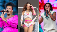 Liniker, Anitta e Matuê (Foto: Mauricio Santana/Getty Images, Jo Hale/Redferns e Buda Mendes/Getty Images)