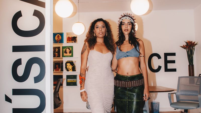 Marina Sena e Talita Morais são responsáveis pelo projeto “A Casa da Música Brasileira” – Zuca (Foto: Dani Ferreira)