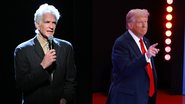 Matthew Modine (Foto: Bryan Bedder/Getty Images for Shoah Foundation) e Donald Trump (Foto: Joe Raedle/Getty Images)