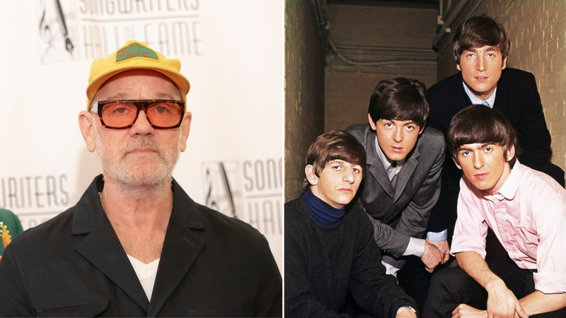 Michael Stipe e Beatles (Foto: Joy Malone/Getty Images e Bettmann/Getty Images)