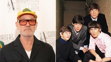 Michael Stipe e Beatles (Foto: Joy Malone/Getty Images e Bettmann/Getty Images)