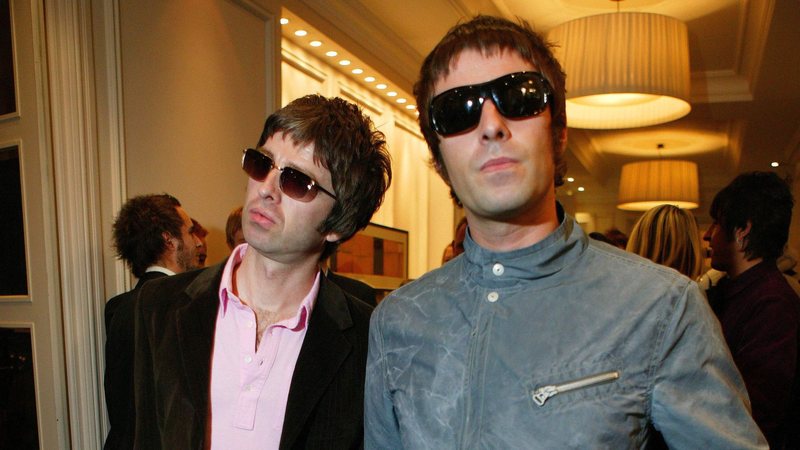 Os irmãos Noel e Liam Gallagher formam a banda Oasis (Foto: Mick Hutson/Redferns)