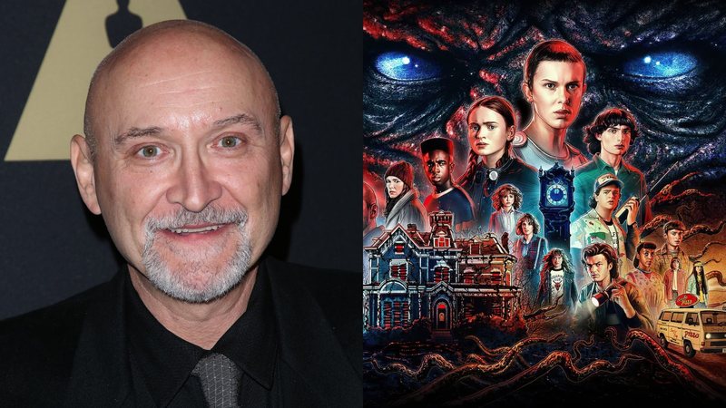 Frank Darabont (Foto: Paul Archuleta/FilmMagic) e personagens de Stranger Things (Foto: Divulgação/Netflix)