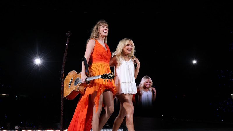 Taylor Swift e Sabrina Carpenter (Foto: TAS2024/Getty Images)