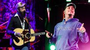 Post Malone (Foto: Terry Wyatt/Getty Images for Country Music Hall of Fame and Museum) e Veigh (Foto: Mauricio Santana/Getty Images)