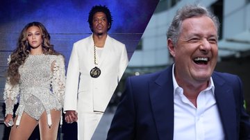 Beyoncé, Jay-Z e Piers Morgan (Getty Images)