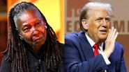 Whoopi Goldberg e Donald Trump (Roy Rochlin/Getty Images; JEFF KOWALSKY/AFP/Getty Images)