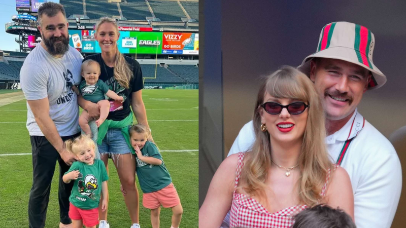 Imagem Jason Kelce elogia Taylor Swift: 'Ela é maravilhosa e foi incrível com nossa família'