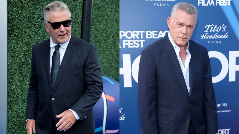 Alec Baldwin e Ray Liotta (Fotos: getty Images)