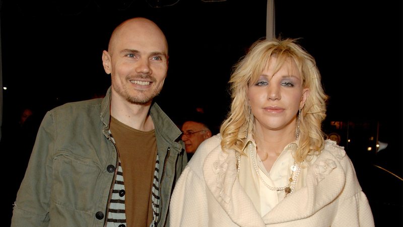 Billy Corgan e Courtney Love (Foto: Jon Kopaloff/FilmMagic)