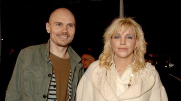 Billy Corgan e Courtney Love (Foto: Jon Kopaloff/FilmMagic)