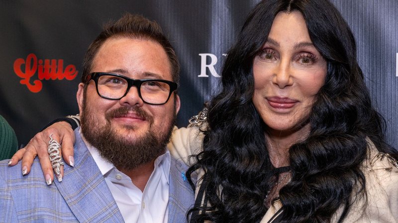 Chaz Bono e Cher (Foto: Amanda Edwards/WireImage)