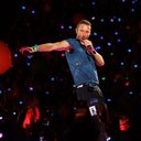 Chris Martin em show do Coldplay (Foto: Dave Simpson/WireImage)