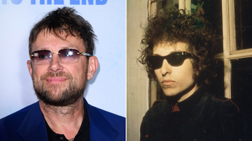 Damon Albarn e Bob Dylan (Foto: Karwai Tang/WireImage e Blank Archives/Getty Images)