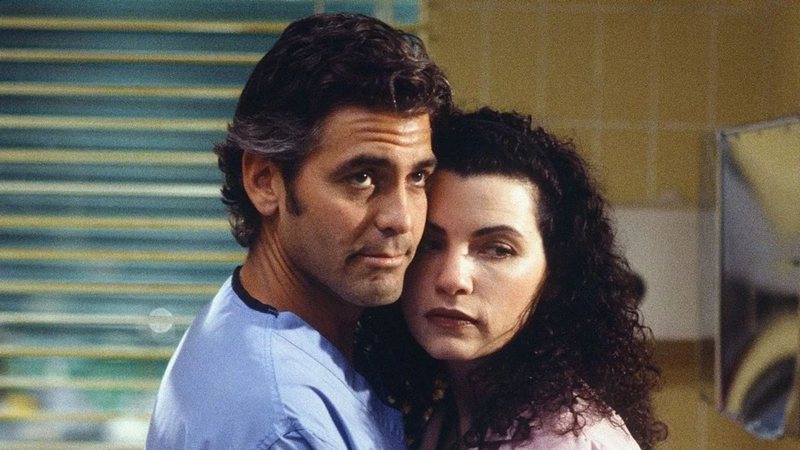 George Clooney e Julianna Margulies (Foto: NBC via Getty Images)