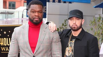 50 Cent e Eminem (Foto: Leon Bennett/Getty Images)