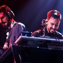 Brad Delson e Mike Shinoda com o Linkin Park em 2017 (Foto: Rich Fury/Getty Images)