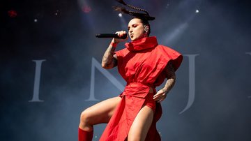 Tatiana Shmayluk, vocalista da banda Jinjer (Foto: Elsie Roymans / Getty Images)