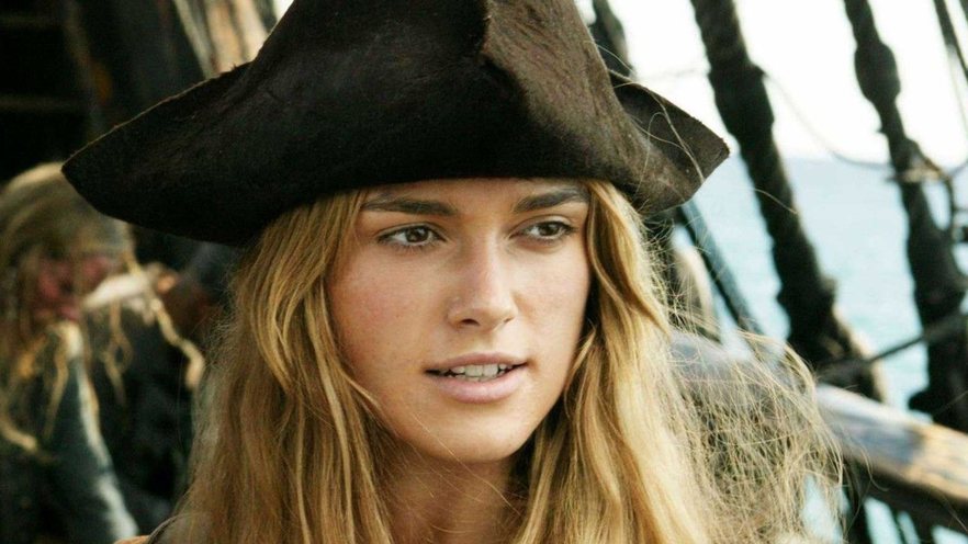 Keira Knightley em Piratas do Caribe (Foto: Divulgação)