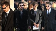 Harry Styles (Foto: Dan Kitwood/Getty Images), Zayn Malik (Foto: Karwai Tang/WireImage), Louis Tomlinson (Foto: Karwai Tang/WireImage) e Niall Horan (Foto: Karwai Tang/WireImage) no funeral de Liam Payne