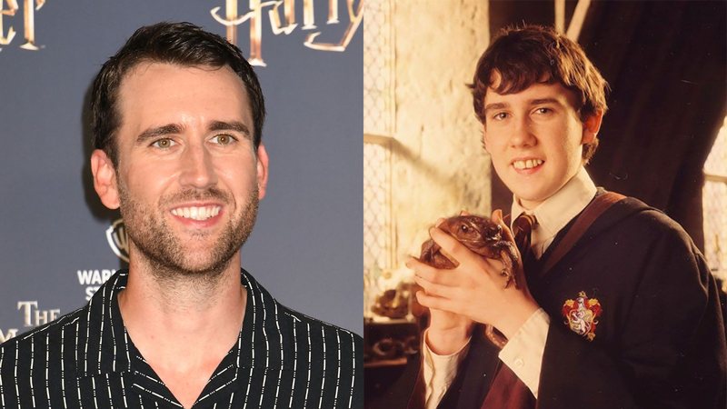 Matthew Lewis (Foto: Jun Sato/WireImage) | Matthew Lewis em 'Harry Potter' (Foto: Divulgação)